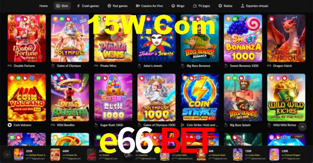Welcome Bonus e66.bet
